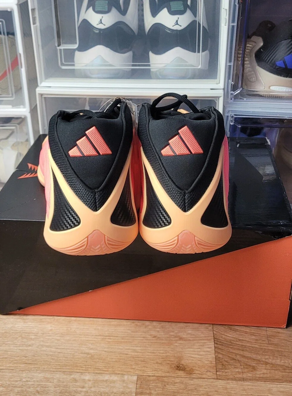 adidas Anthony Edwards 2 With Love Men Acid Orange Men Basketball AE2 JS3514